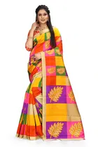 Mysore Silk Printed Saree for Women 