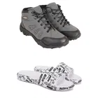 Combo of Casual Shoes with Sliders for Men 