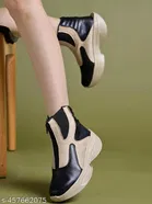 Colorblocked Multicolor Synthetic Womens Boots 