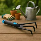 Plastic garden hand cultivator tool_ 15523