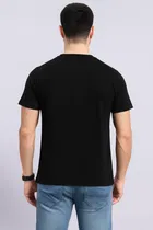 Round Neck Printed T-Shirt for Men 