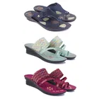 Combo of Flats with Heels for Women 