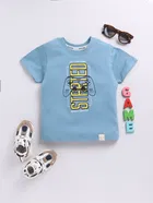 Round Neck Printed T-Shirt for Boys 
