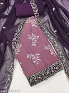 Embroidered Anarkali Suit for Women 