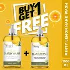 Oneway Happiness Herbal Lemon Hand Wash (Pack of 2, 1000 ml)