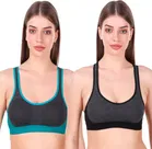 Cotton Blend Non Padded Bra for Women 
