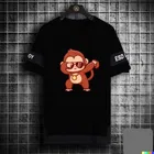 Round Neck Printed T-Shirt for Men 