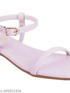 Solid Flatform Sandals for Women 