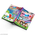 Set of 3 Jumbo Coloring Fun Books for Kids Creative Activity Book Collection Ideal Birthday Gift Engaging Holiday Activities Boosts Brain Development Enhances Problem Solving Skills Perfect Choice for Homeschooling Kindergarten Nursery Students