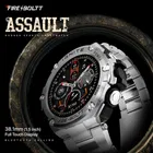 Fire-Boltt Assault Rugged Smartwatch – 1.5" HD Display, Bluetooth Calling, 600mAh Battery, Compass, Heart Rate & SpO2 Monitoring, 7-10 Days Battery Life, Heavy Metal Sports Design
