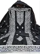 Embroidered Ethnic Motif Patiala Suits for Women 