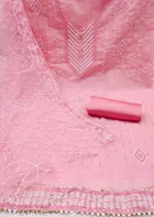 Chanderi Cotton Unstitched Suit for Women 