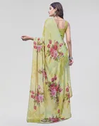 Chiffon Printed Saree for Women 