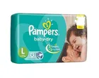 Pampers Baby Dry Diapers Large (9-14 kgs) 5 pcs Pouch