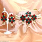 Stylish Kundan & Alloy Women’S Chokar Jewellery Set for Women, White