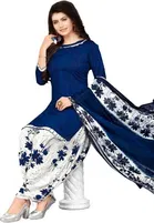 Yashika Unstitched Crepe Salwar Suit Material 