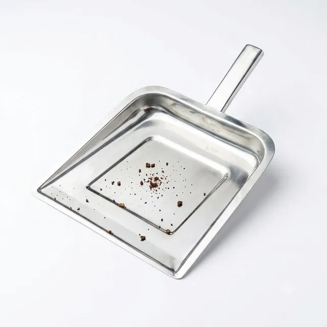 Realistic Trendy Stainless Steel Dustpan
