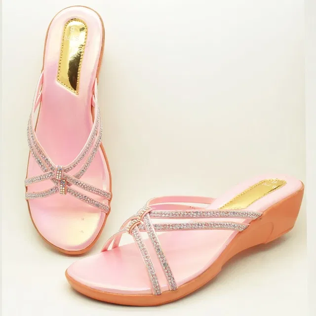 Heels for Women (Pink, 6)