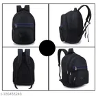 Nylon Backpack for Men & Women, Black