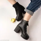 Shoetopia Girls Boots Black Size 13-14 Years