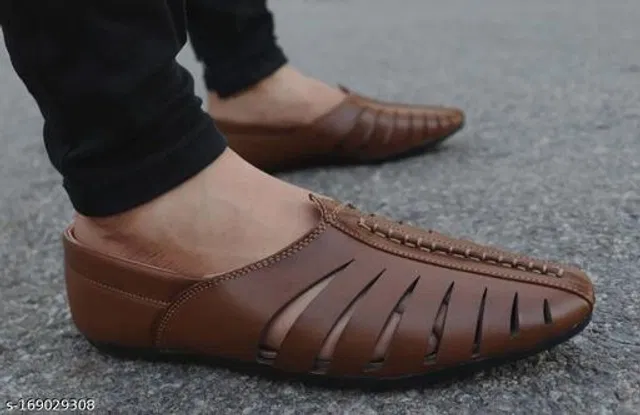 Loafers for Men (Brown, 8)