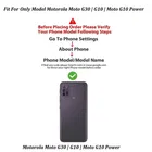 Motorola Moto G30 Mobile Back Cover 