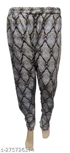 Cotton Blend Printed Kurti with Pant for Women 