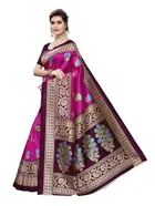 Art Silk Printed Saree for Women 