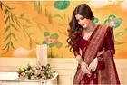 Banarasi Silk Zari Woven Saree for Women 
