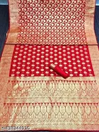 Banarasi Silk Zari Woven Saree for Women 