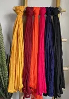 Cotton Blend Solid Dupatta for Women 