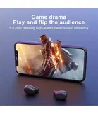 Life Like L21 Smart chip Bluetooth Earphone In Ear Auto pairing - Black