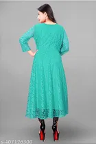 Net Gowns for Women,  Green  