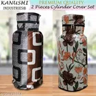 KANUSHI Industries® Designer LPG Gas Cylinder Cover Set of 2Pc 