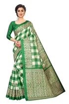 Khadi Silk Printed Saree for Women 