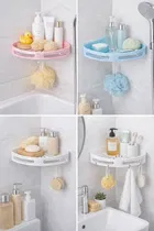 Multipurpose Wall Shelf,Bathroom Storage Corner Rack Shelf ABS Plastic Assorted Any 1 Colour