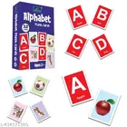 Flash Cards for Kids - Set of 3 Educational Flash Cards | Learn Alphabet, Numbers & Fruits | Perfect for Preschool, Kindergarten, Toddlers, Early Learning, Brain Development, Cognitive Skills, Homeschooling, Fun Learning Activities