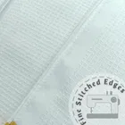 Cotton Plain White Bath Towel 70x140cm Pack of 2