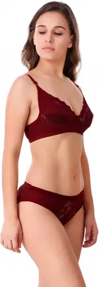 Cotton Blend Lingerie Set for Women 