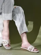 Perforated Flat Sandals for Women 