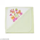 Cotton Baby Towel (Green, 27x37 inches)