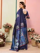 Kanjivaram Banarasi Soft Silk Saree for Women 