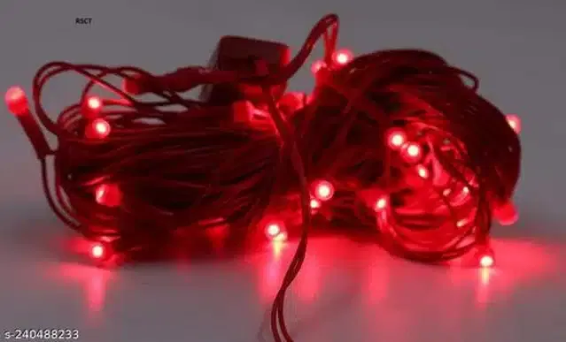 LED String Lights (Red, 15 m)