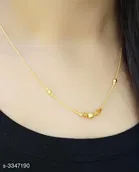 Necklaces & Chains for Women Gold Free Size