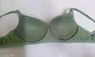 Cotton Solid Bra for Women & Girls, Olive & Blue, Pack of 2 