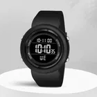 Digital Watch - For Boys & Girls Trending Full Black Round Waterproof Gym Fitness Freak (Pack of 1)