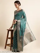 Organza Zari Woven Saree for Women 