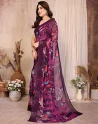 Bollywood Printed Georgette Saree for Women 