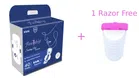 First Drop XXXL Sanitary Pads (40 Pcs) for Women with Free Razor (Set of 1)