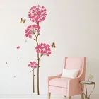AVV Flowers Pink Dandelion Wall Stickers 95x160cm